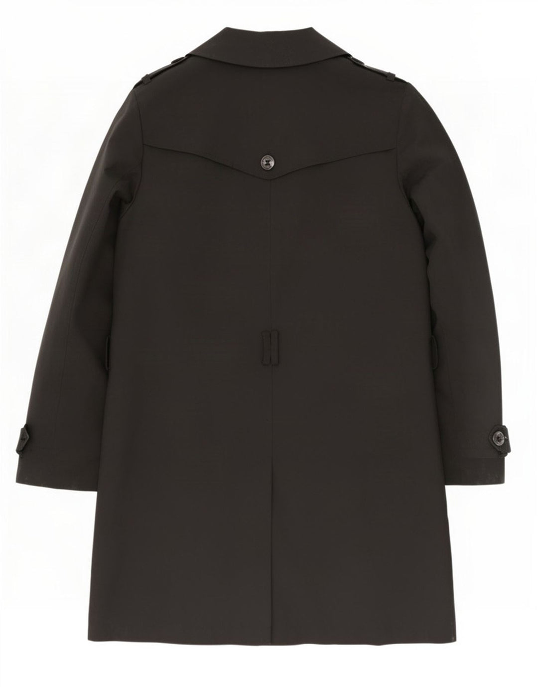 Marks & Spencer Trench Coat til kvinder UK 18 XL Sort Polyester
