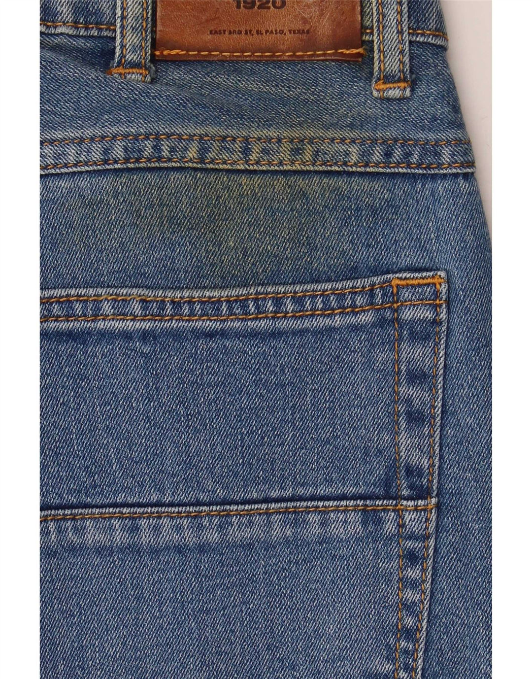 Farah Straight Jeans til mænd W30 L32 Blå Bomuld