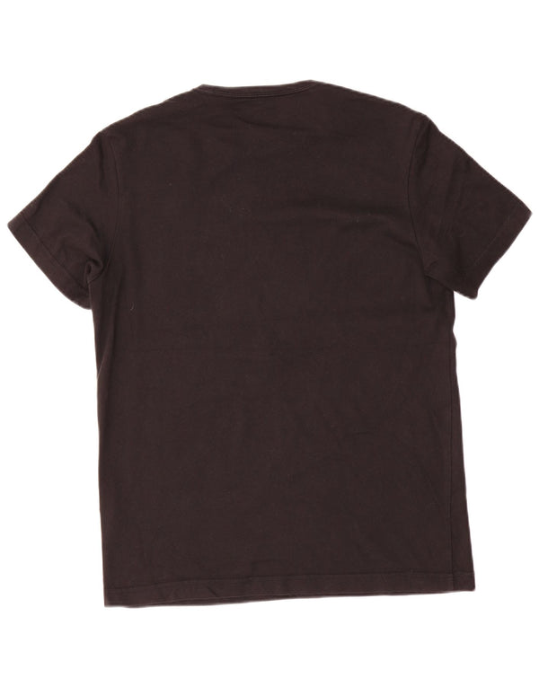 Adidas Herre Climalite grafisk T-shirt top mellem sort bomuld