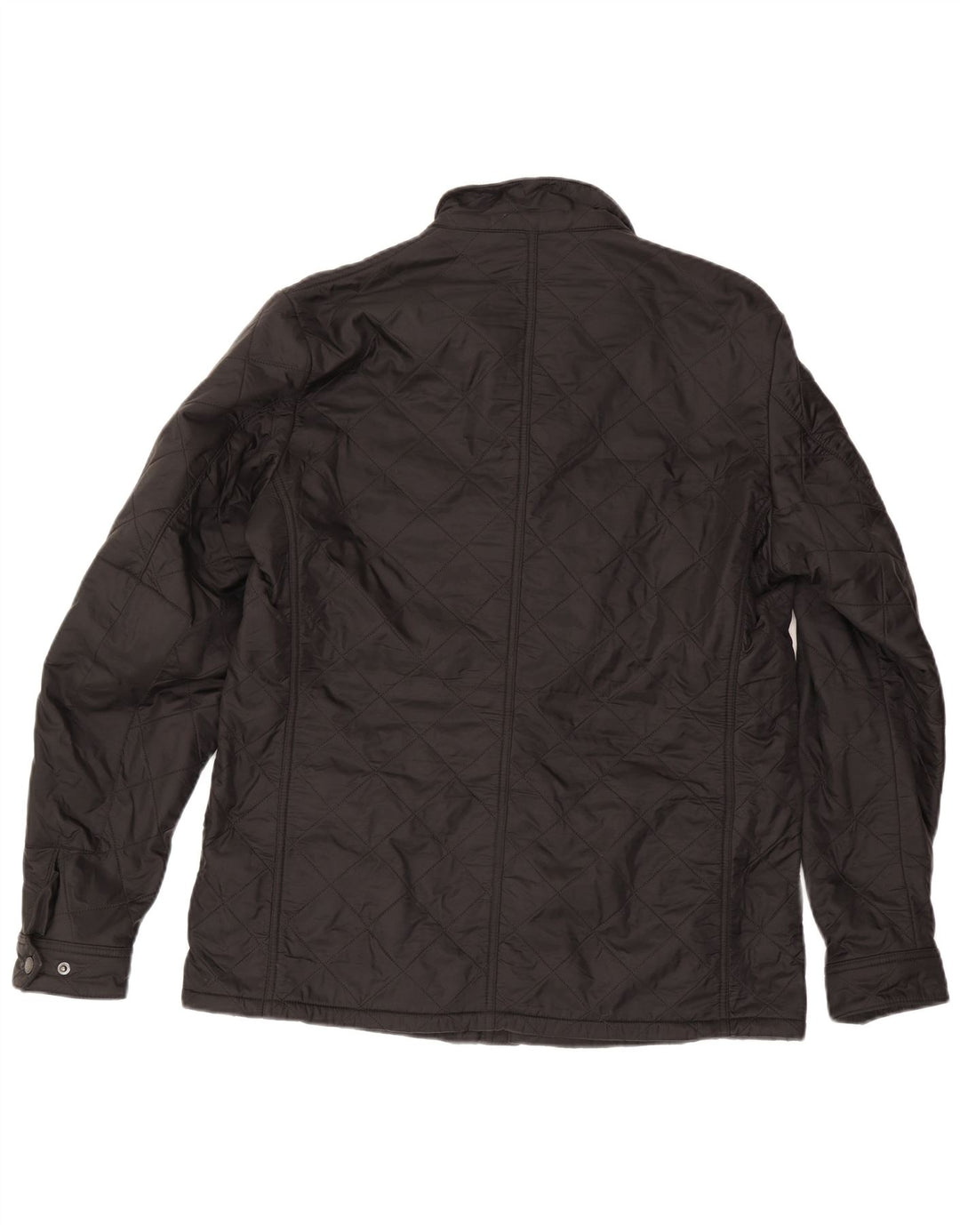 Barbour Herre Quiltet Jakke UK 42 XL Sort Polyamid