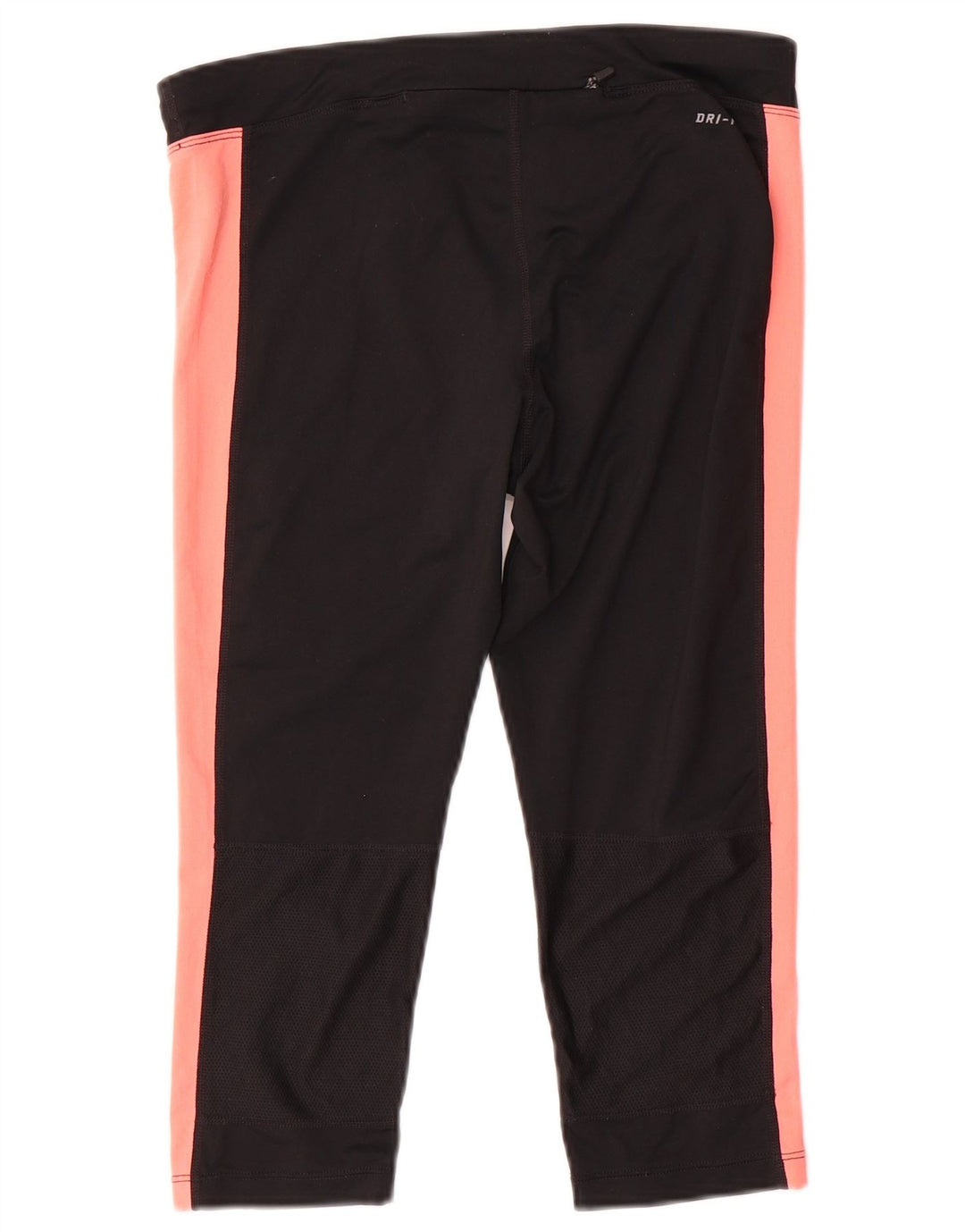 Nike Dame Dri Fit Capri Leggings UK 14 Medium Sort Colourblock