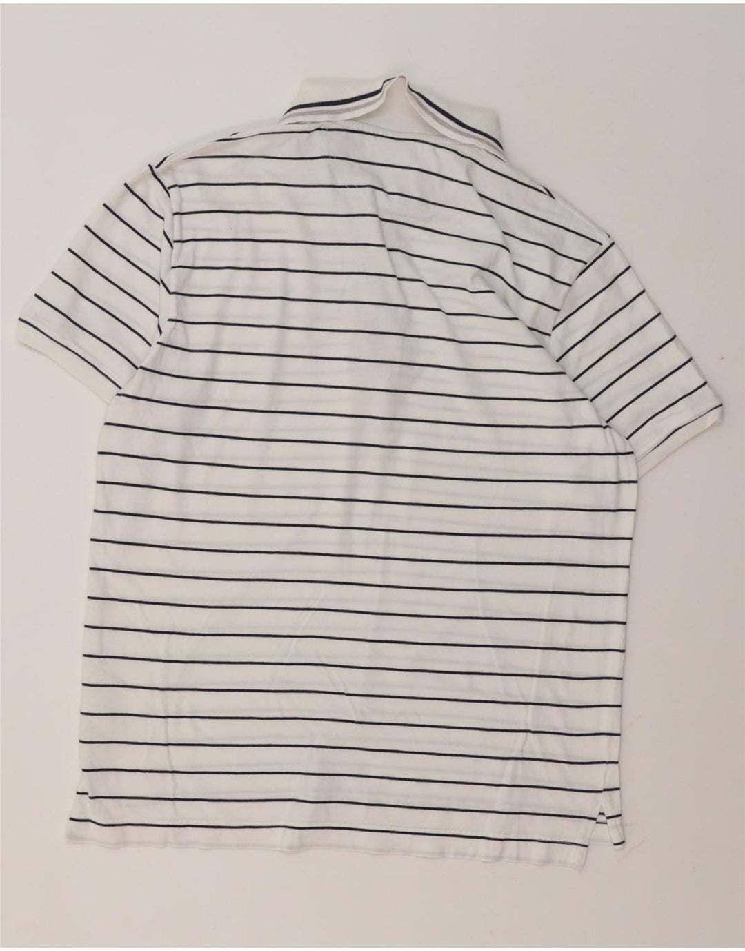 Adidas Polo Shirt til mænd UK 40/42 Medium White Bomuld