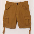 Airwalk Herre Cargo Shorts Små W34 Beige Bomuld