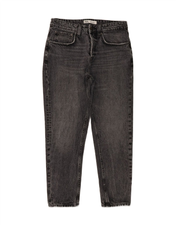 Zara Herre Slim Jeans EU 38 Small W30 L26 Grå Bomuld