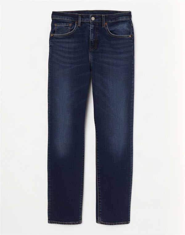 Levi's Mens Straight Jeans W31 L30 Navy Blue Cotton