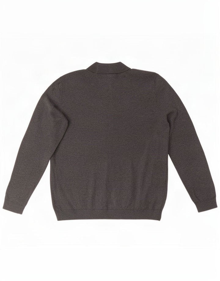 U.S. Polo Assn. Herre Turtle Neck Jumper Sweater Large Grå