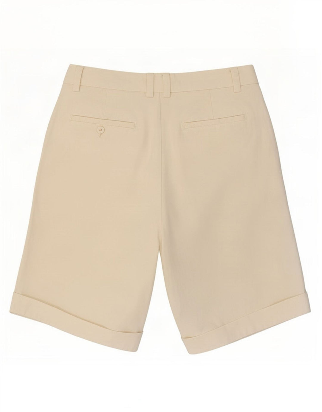 Vintage Kvinders Pegged Chino Shorts Medium W28 Off White