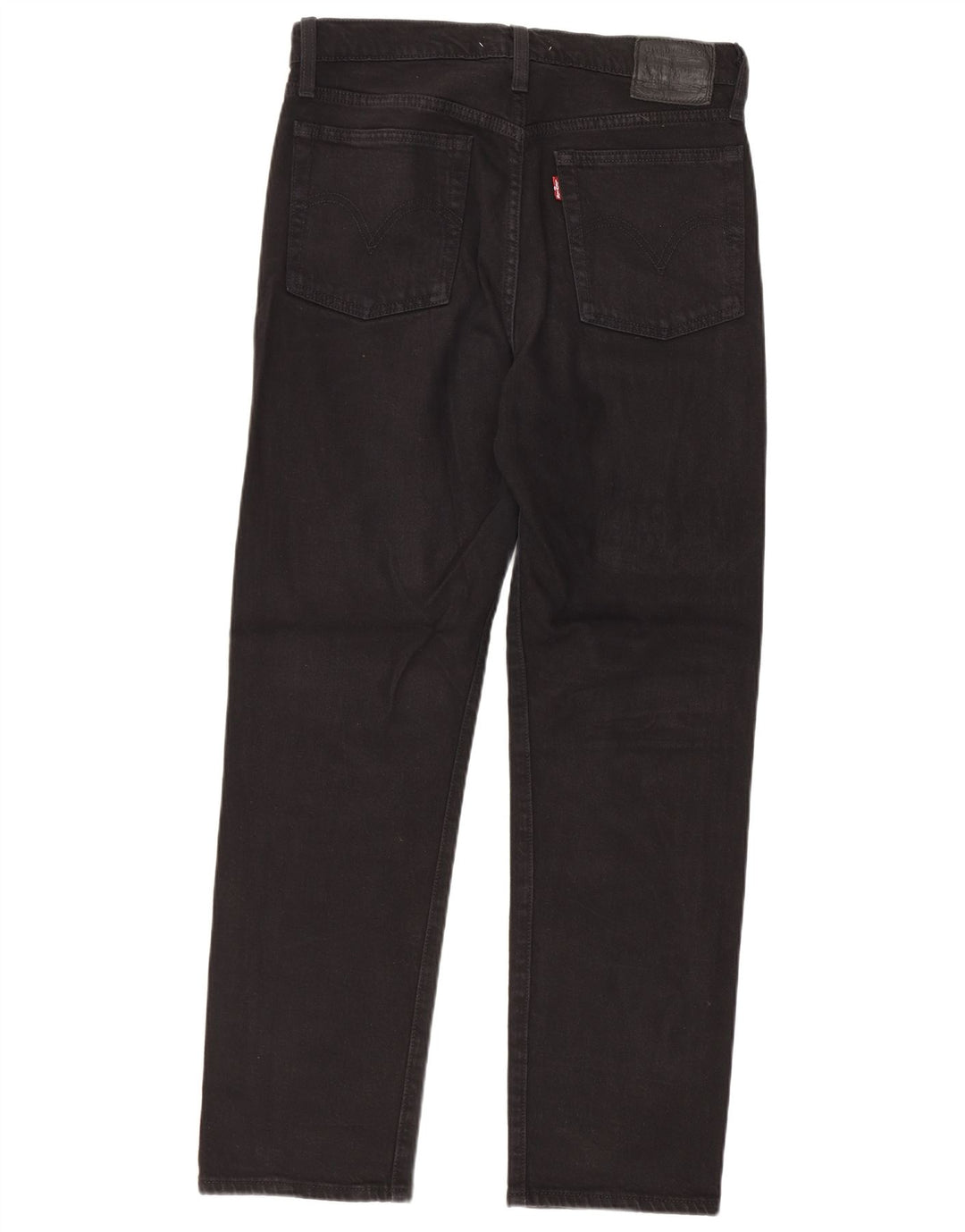 Levi's Dame Wedgie Straight Jeans W26 L28 Sort Bomuld