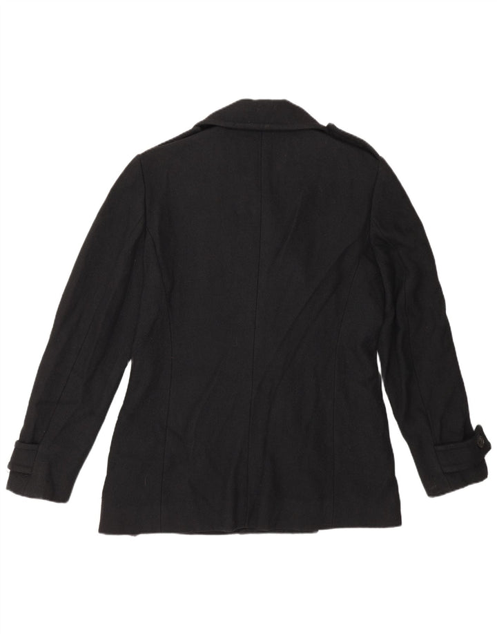 Max & Co. Womens Pea Coat UK 14 Medium Black