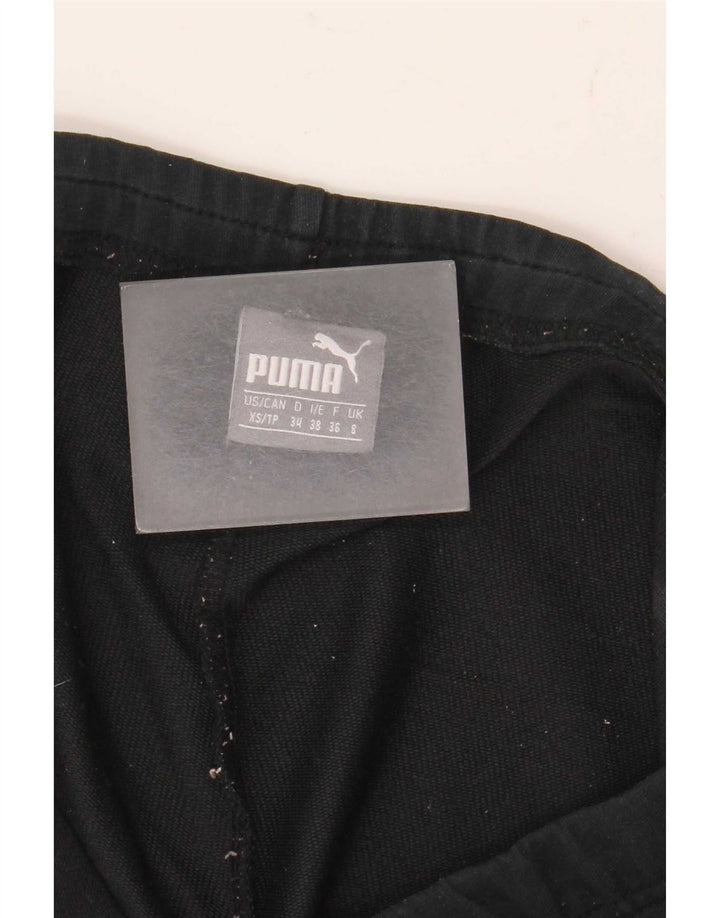 Puma Graphic Sports Shorts til kvinder UK 8 Small Black