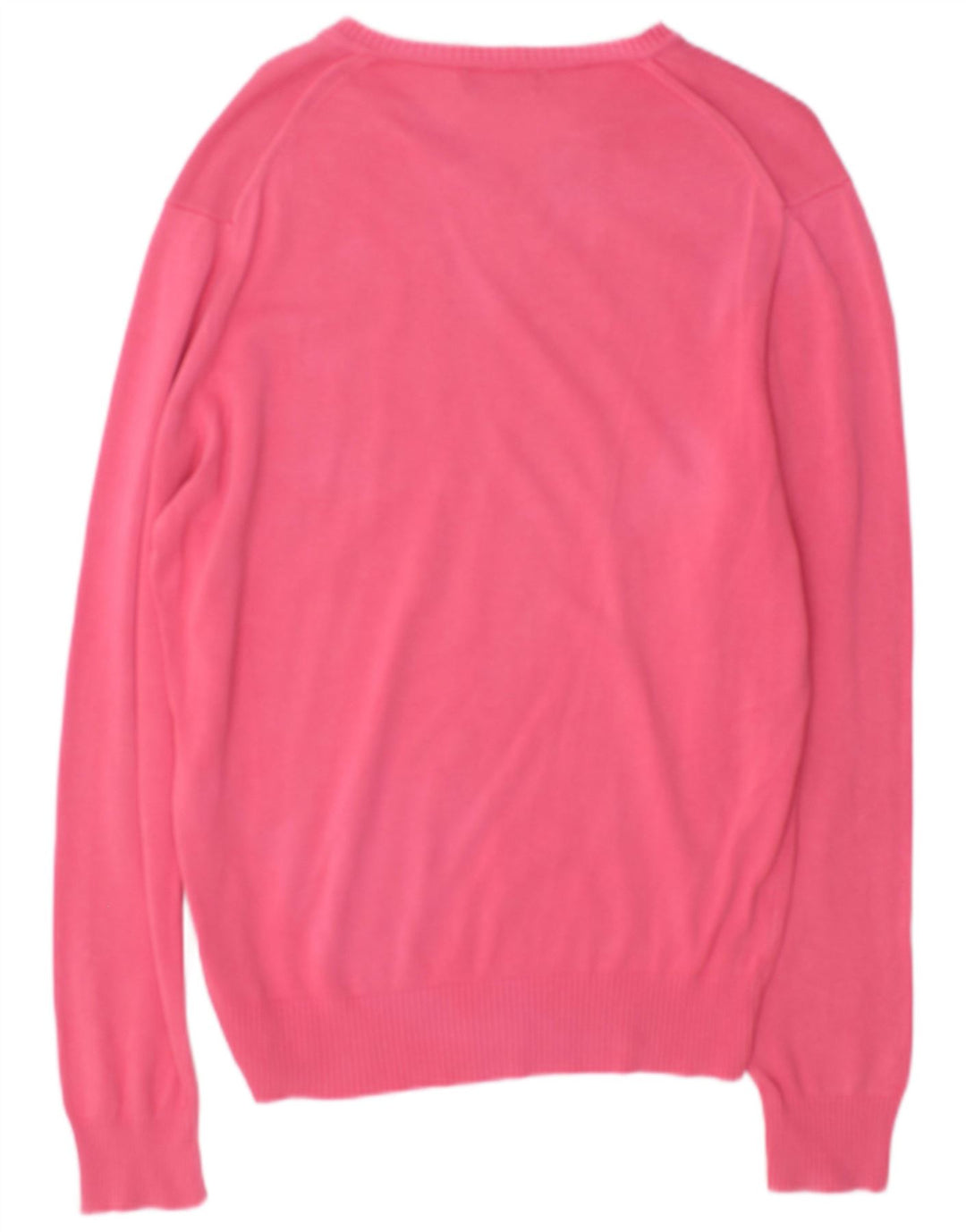 Zara Herre V-hals sweater Medium Pink Bomuld