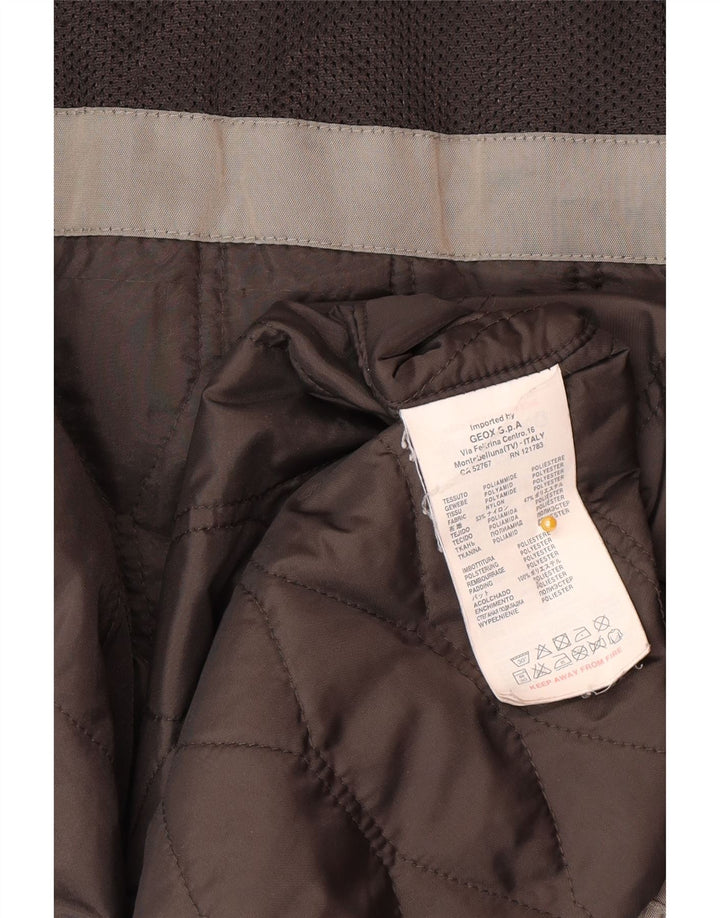 Geox Herre Respira Utility Jacket UK 46 3XL Grå Polyamid