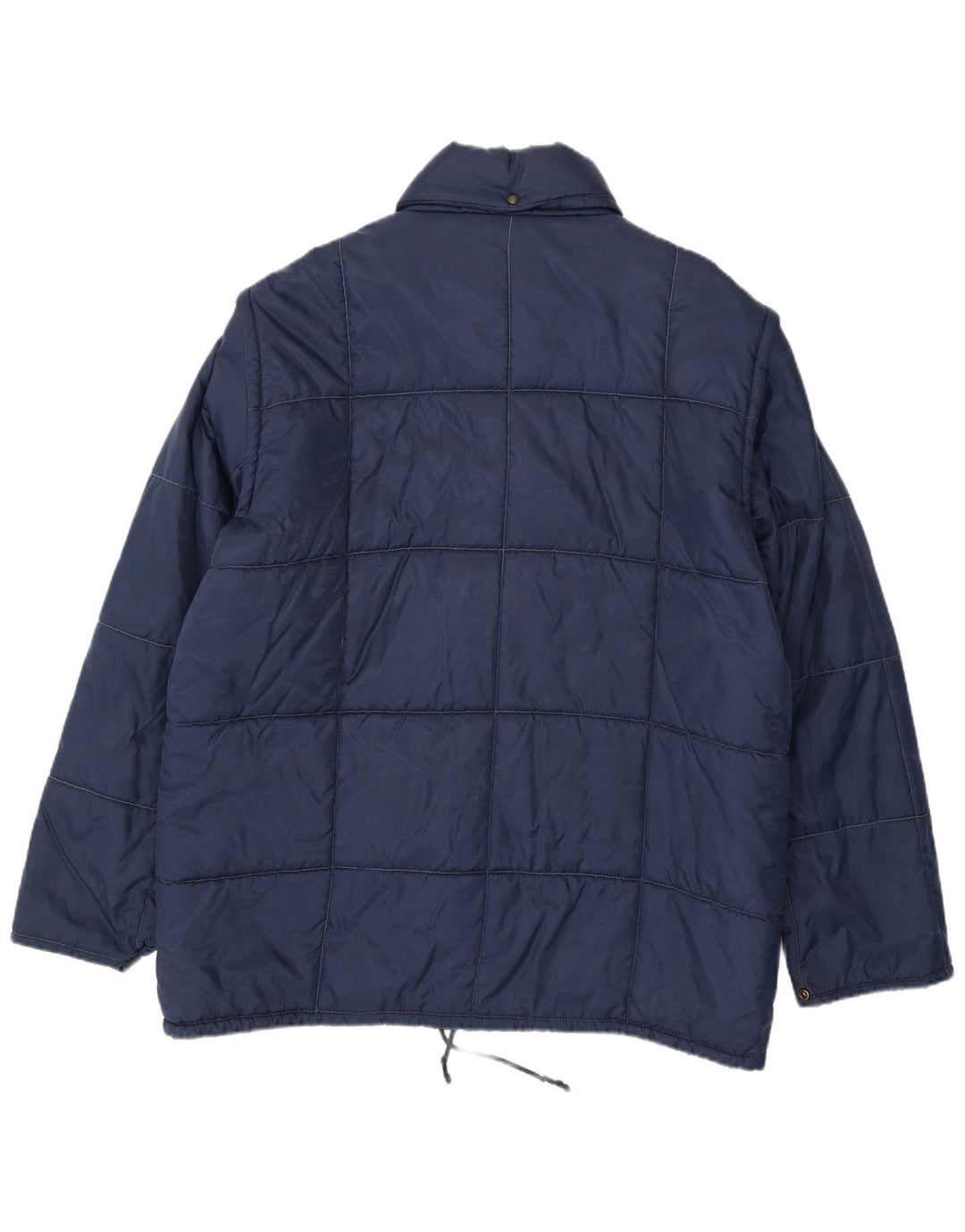 Vintage polstret herrejakke UK 42 XL Navy Blue