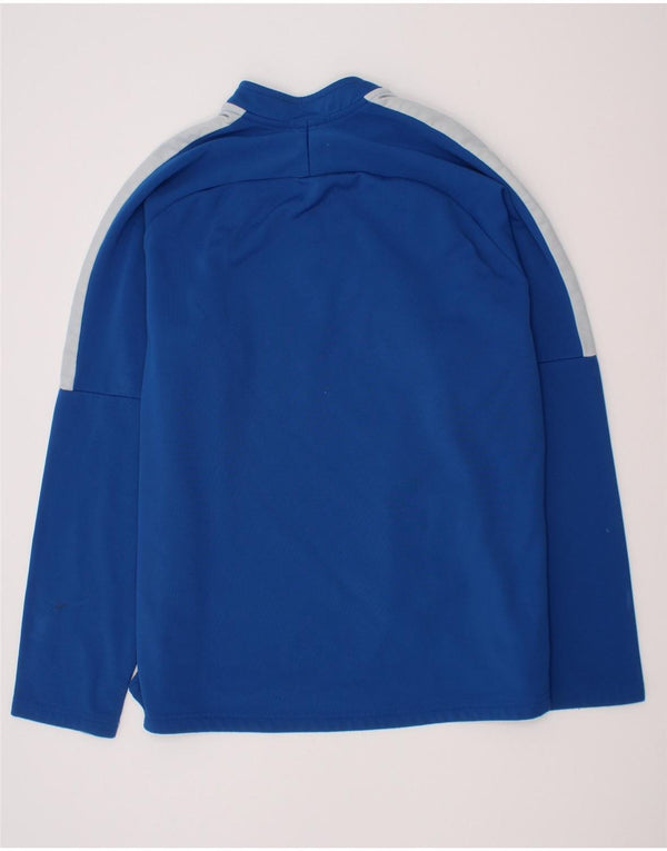 Nike Boys Dri Fit Pullover Træningsdragt Top 13-14 år XL Blå Colourblock