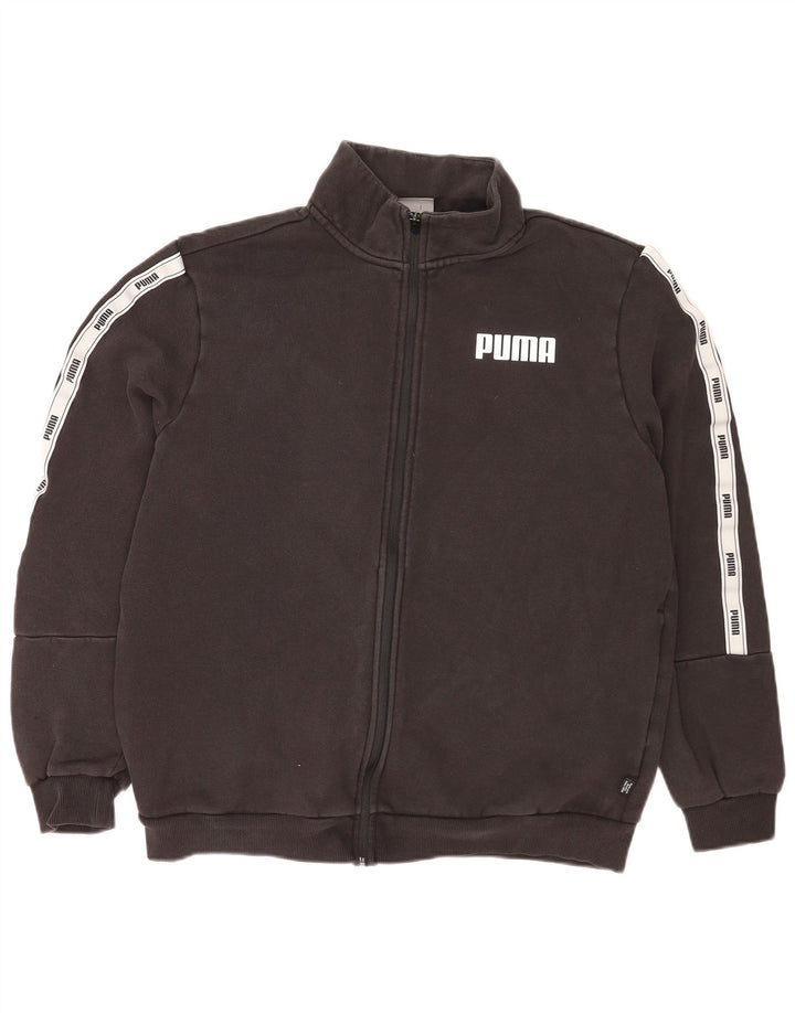 Puma Herre grafisk træningsdragt Topjakke Stor Grå Colourblock Bomuld