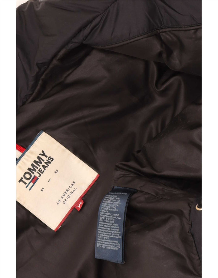 Tommy Hilfiger Polstret Herrejakke UK 34 XS Sort Polyamid