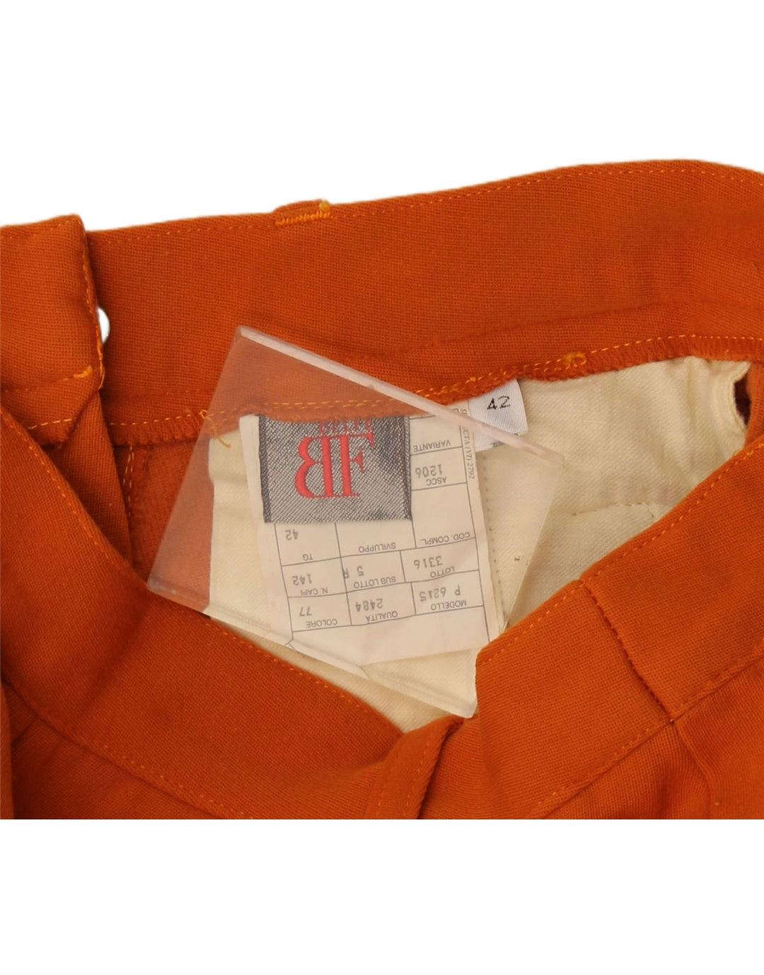 Belfe & Belfe Dame Stigbøjle Casual Bukser IT 42 Medium W26 L28 Orange