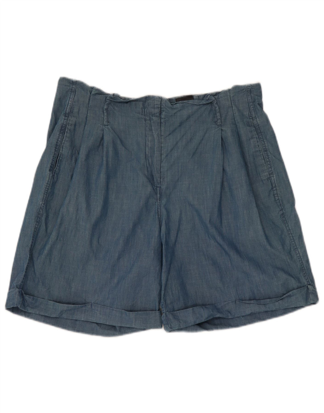 G-Star kvinders pind chino shorts W30 mellemblå bomuld