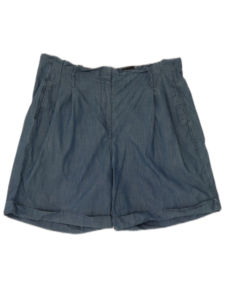 G-Star kvinders pind chino shorts W30 mellemblå bomuld