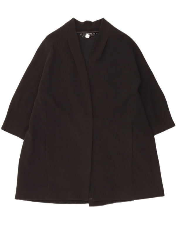 Marks & Spencer Womens Open Oversized Overfrakke UK 18 XL Sort