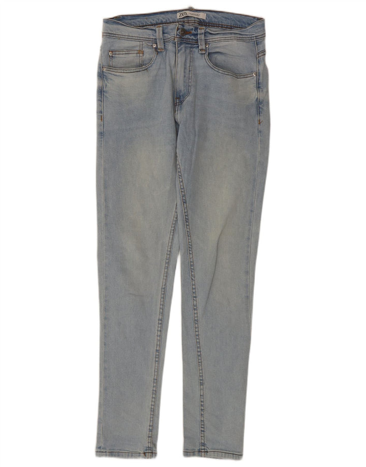 Zara Herre Skinny Jeans EU 40 Medium W31 L32 Blå