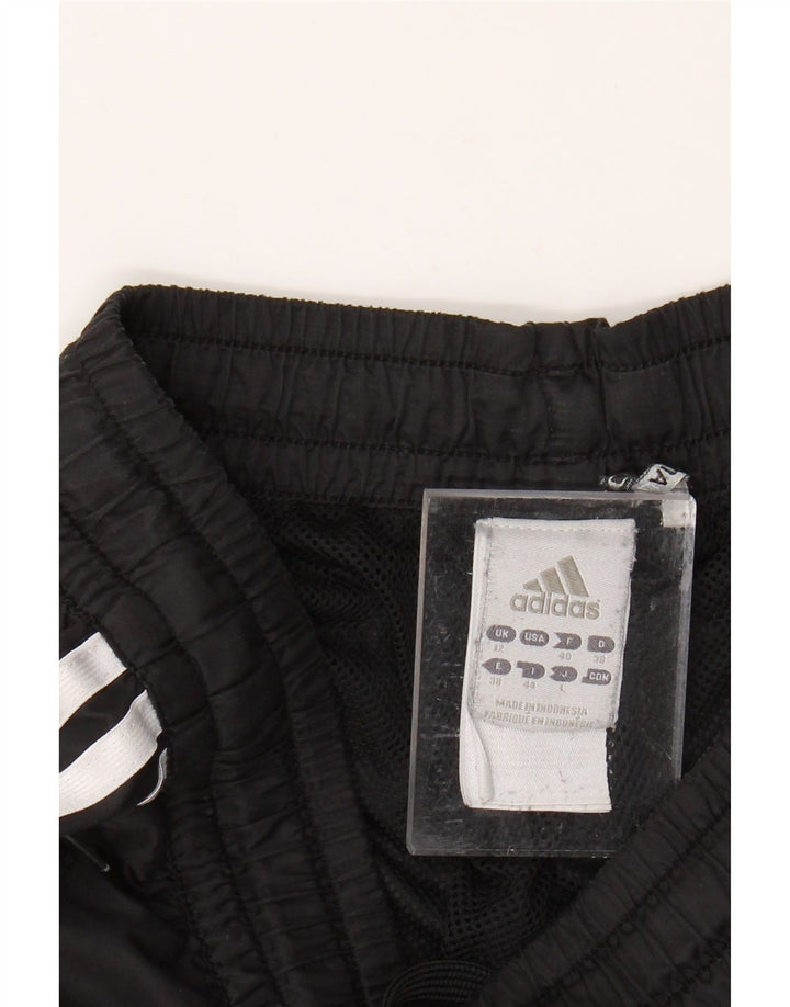 ADIDAS Womens Climalite træningsdragt Bukser UK 12 Medium Black Polyester