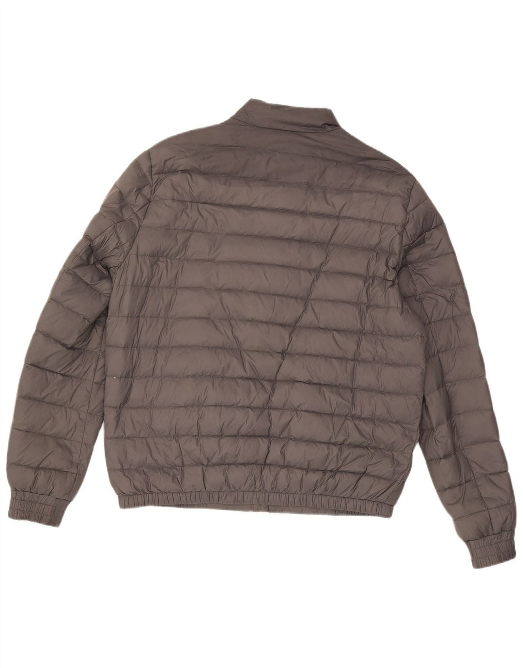 Tommy Hilfiger Herre Polstret Jakke UK 40 Stor Grå Nylon