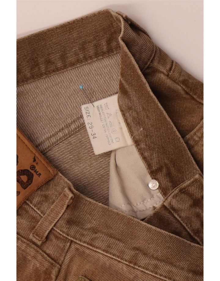 Lee Lige Jeans til kvinder W29 L28 Beige Bomuld