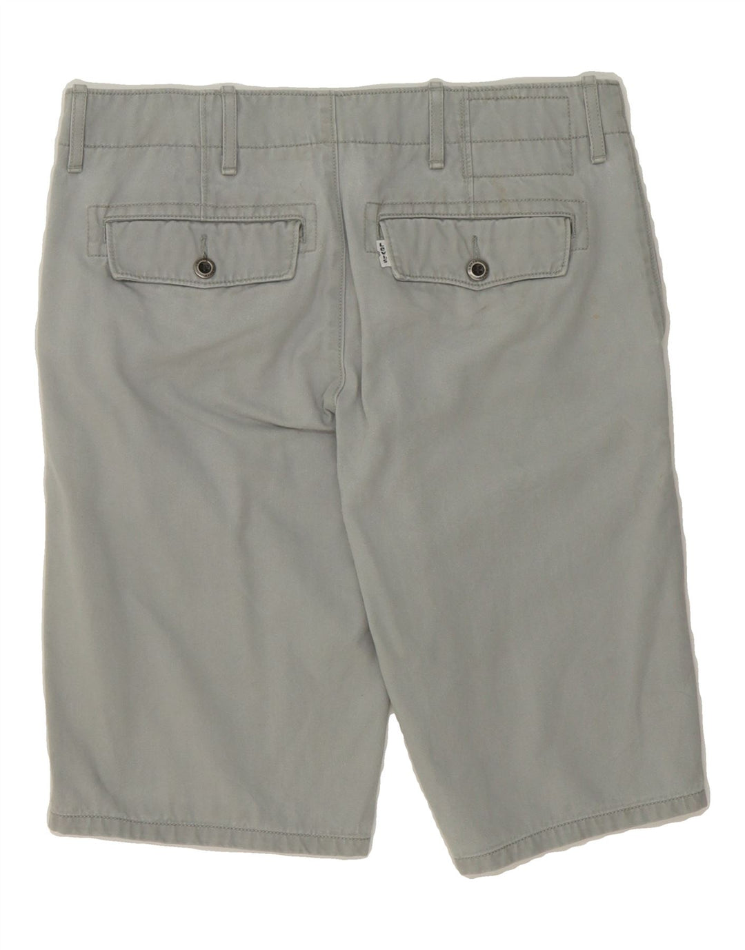 LEVI'S Mens Chino Shorts W29 Small Grey Cotton Vintage Levi's and Second-Hand Levi's from Messina Hembry 