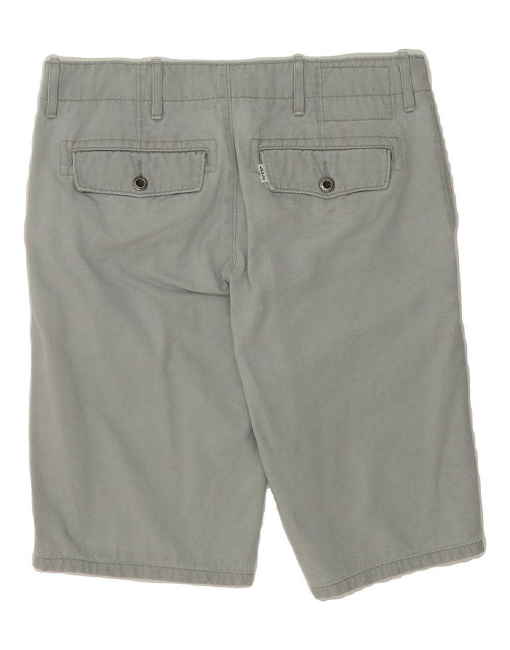 LEVI'S Mens Chino Shorts W29 Small Grey Cotton Vintage Levi's and Second-Hand Levi's from Messina Hembry 
