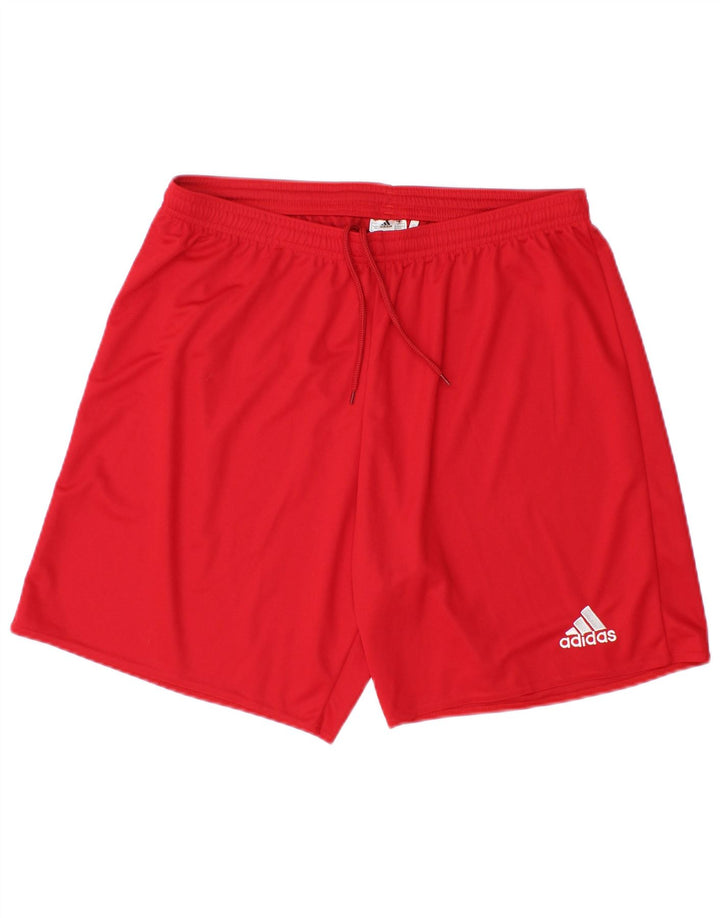 Adidas Herre Climalite Sportshorts Store Røde Polyester