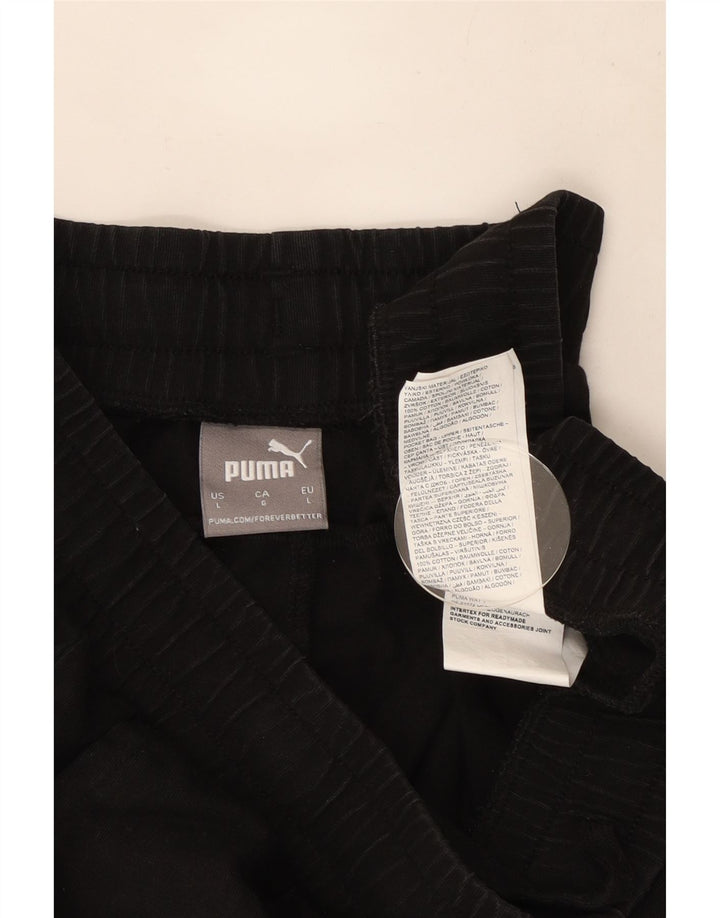 Puma Herre Sportshorts Stor Sort Bomuld