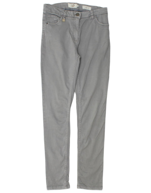 Dacks Slim Fit Casual Bukser til kvinder IT 44 Medium W28 L30 Grå Bomuld