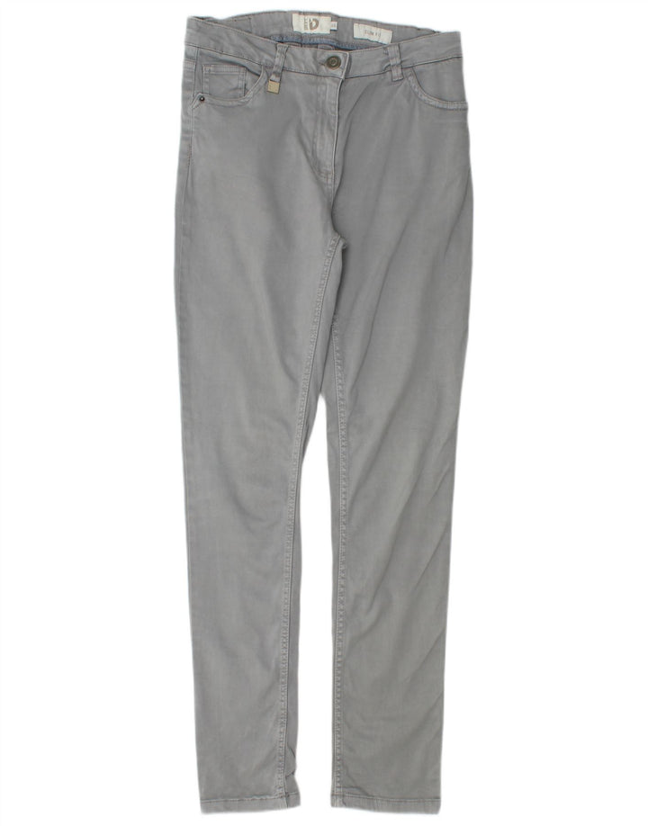 Dacks Slim Fit Casual Bukser til kvinder IT 44 Medium W28 L30 Grå Bomuld