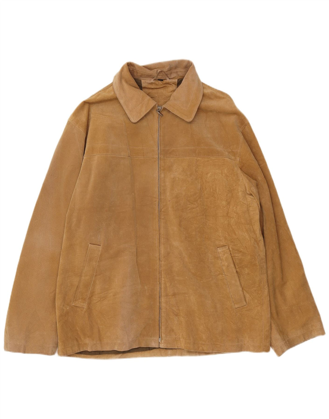 LERROS Herre ruskindsjakke UK 42 XL Beige Læder