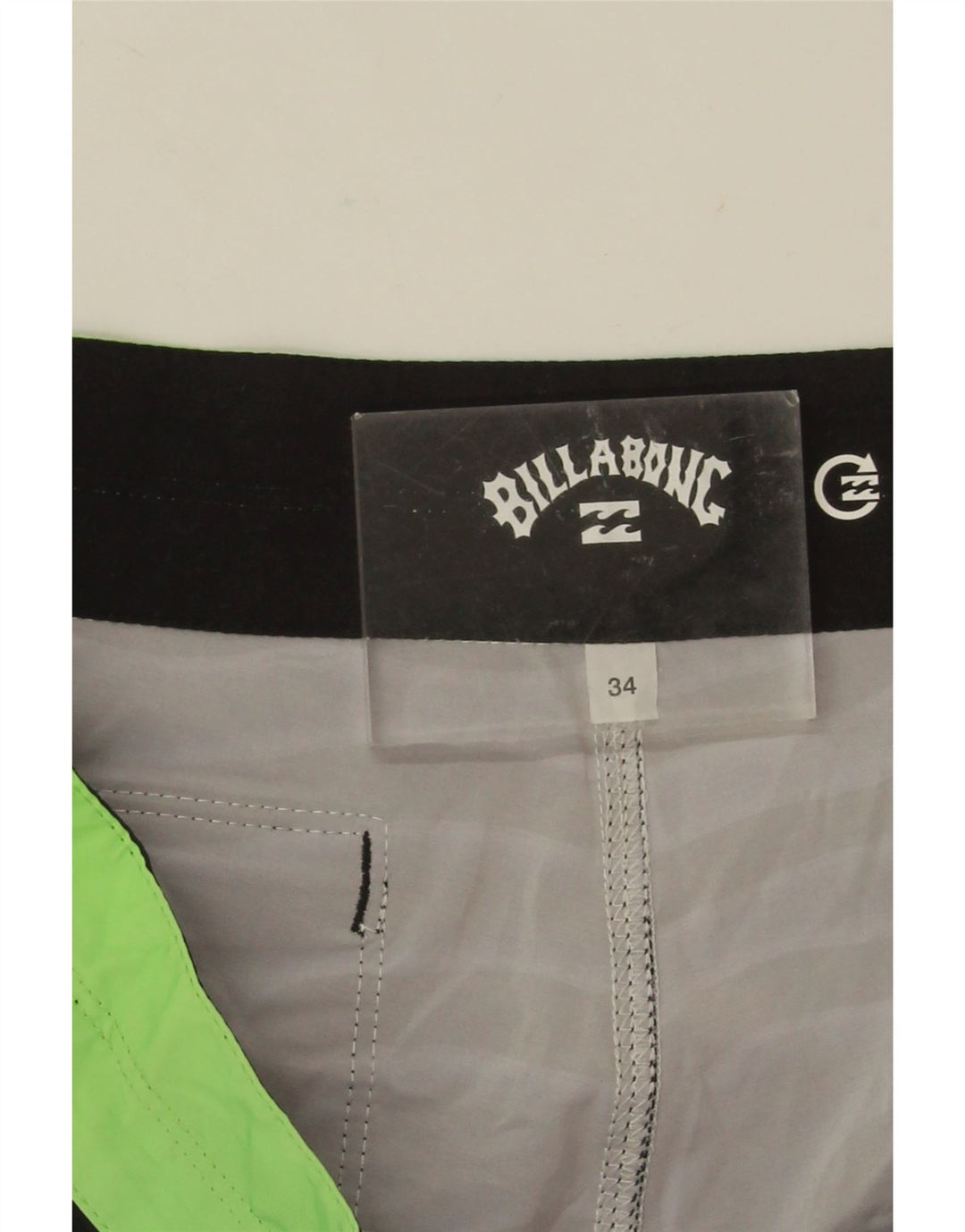 Billabong Badeshorts til mænd store sorte geometriske polyester