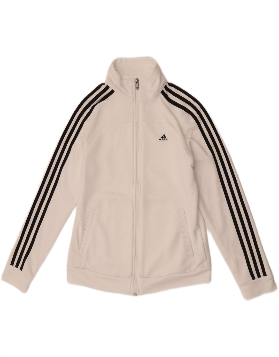 Adidas Dame Climalite Træningsdragt Topjakke UK 12/14 Medium White