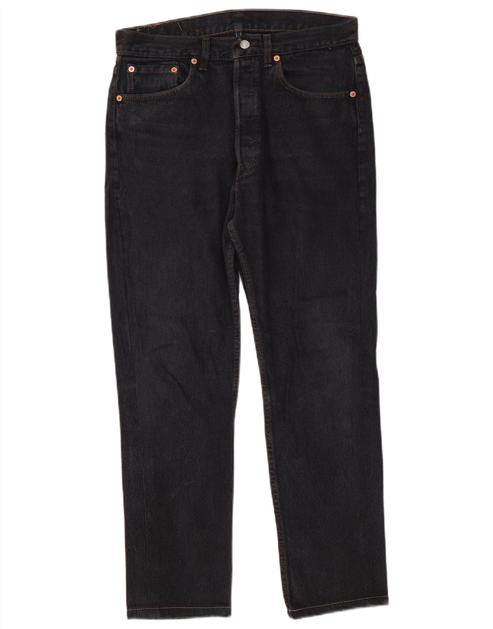 Levi's Slim Jeans til mænd W32 L30 Sort