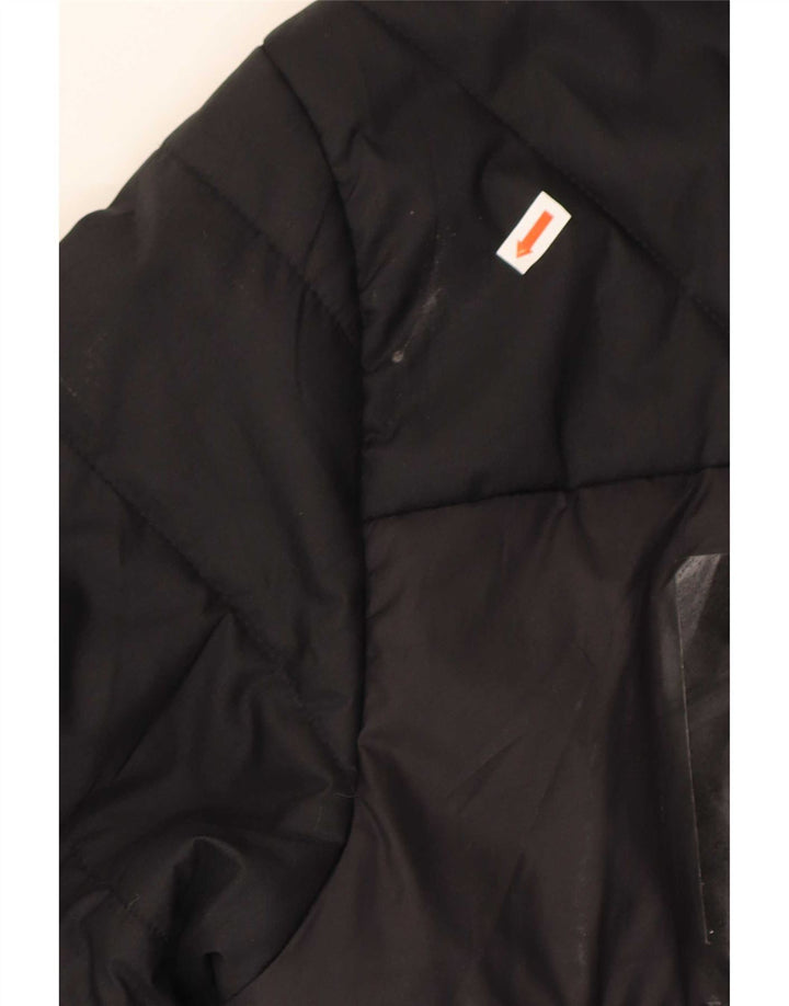 Puma Herre grafisk polstret jakke UK 40 Stor sort polyester