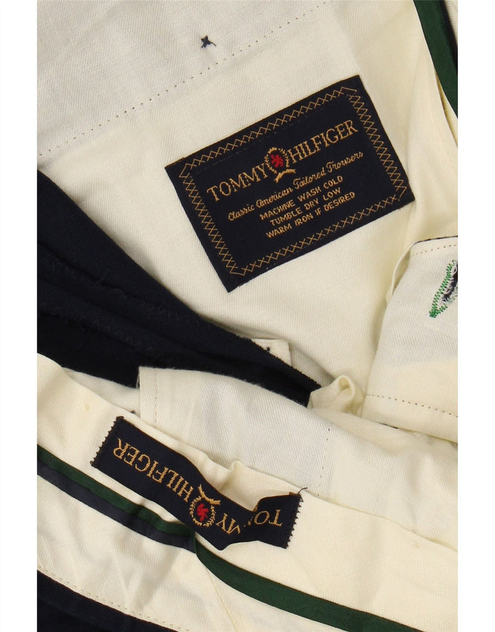 TOMMY HILFIGER Herre Pegged Chino Bukser W38 L29 Marineblå