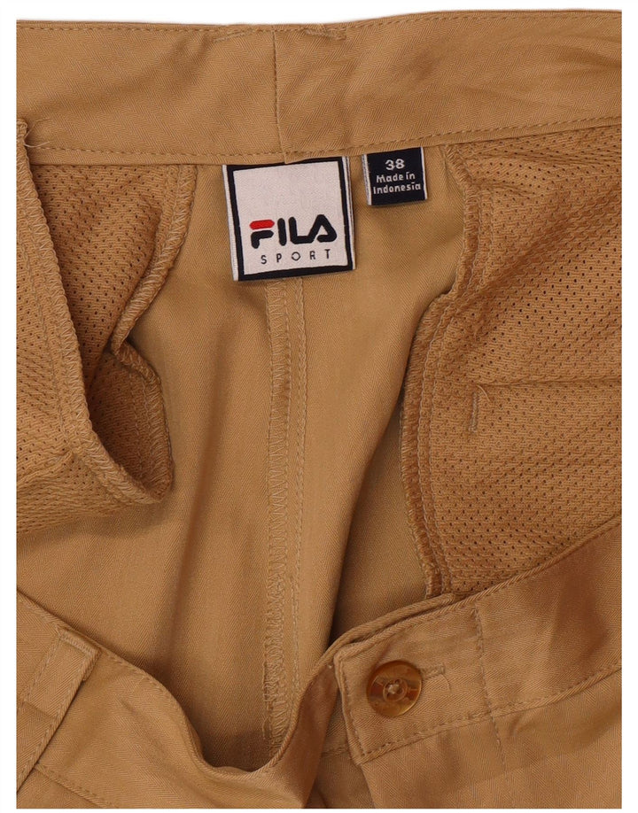 FILA Mens Casual Shorts W38 XL Beige