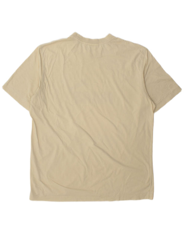 Puma Herre Grafisk T-Shirt Top Stor Beige