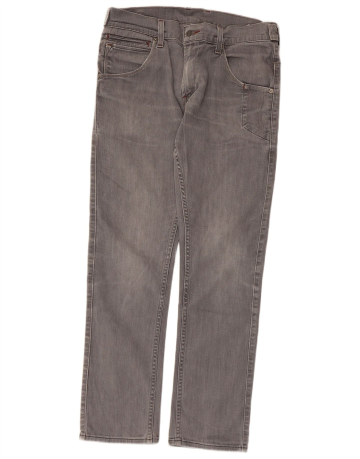 Levi's Dame 511 Skinny Jeans W33 L30 Grå Bomuld