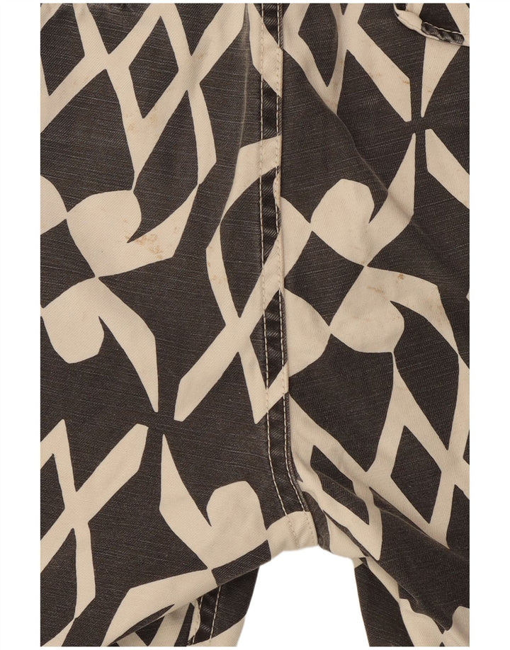 Scotch & Soda Herre Chino Shorts W30 Medium Grey Geometrisk Bomuld