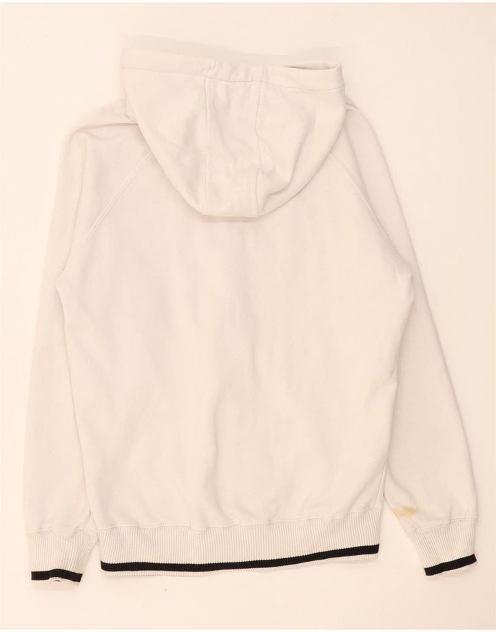Rip Curl Herre grafisk hættetrøje med lynlås lille hvid bomuld