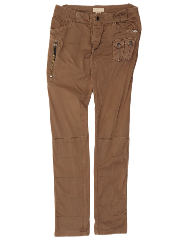 Diesel Dame Slim Cargo Bukser W28 L33 Brun Bomuld
