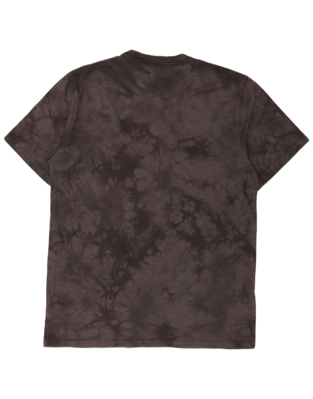 Converse Herre T-Shirt Top XL Sort Tie Dye Bomuld