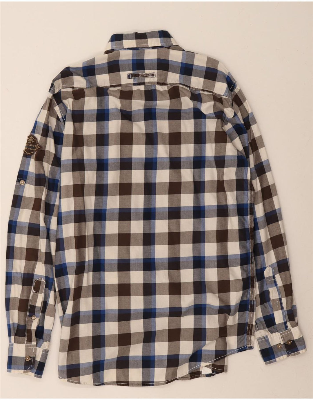 Camel Active Herreskjorte Medium Flerfarvet Gingham Cotton