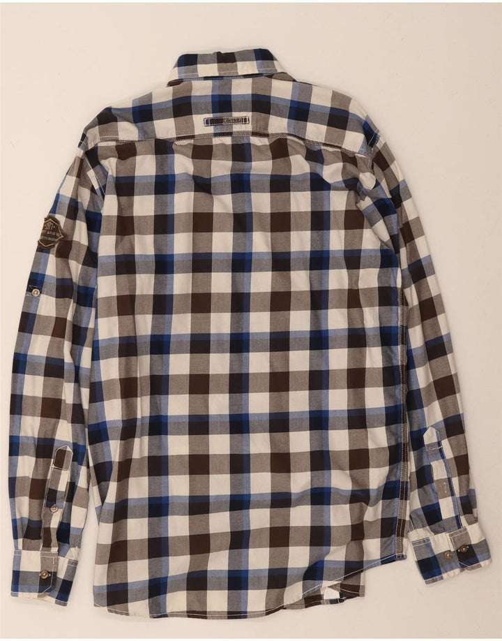 Camel Active Herreskjorte Medium Flerfarvet Gingham Cotton