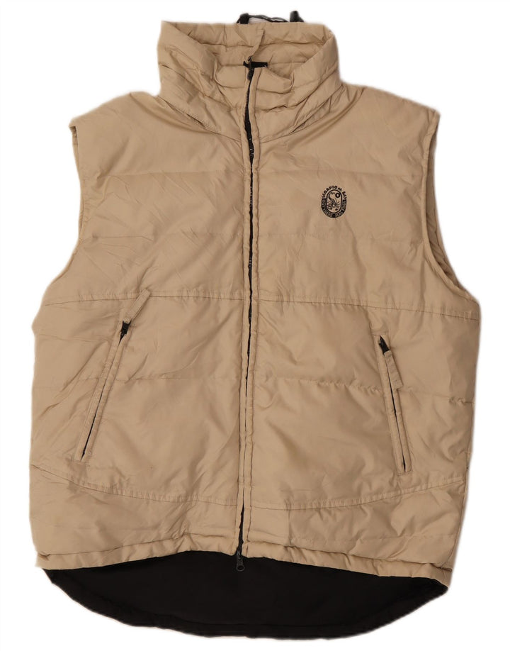 Scorpion Bay Herre Polstret Gilet UK 38 Medium Beige Polyester